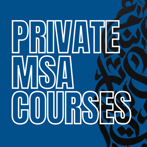 MSA Online Private Classes